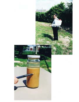 Page 124 - Backpack sprayer & clay content jar